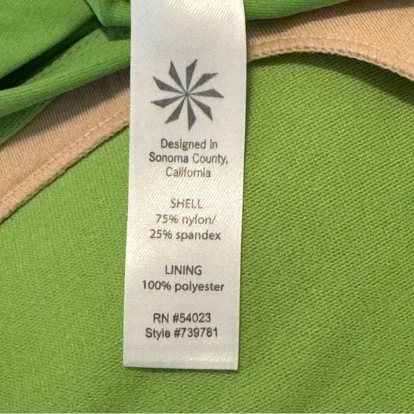 Athleta Lime Green Active Dress size Small - Picture 10 of 13